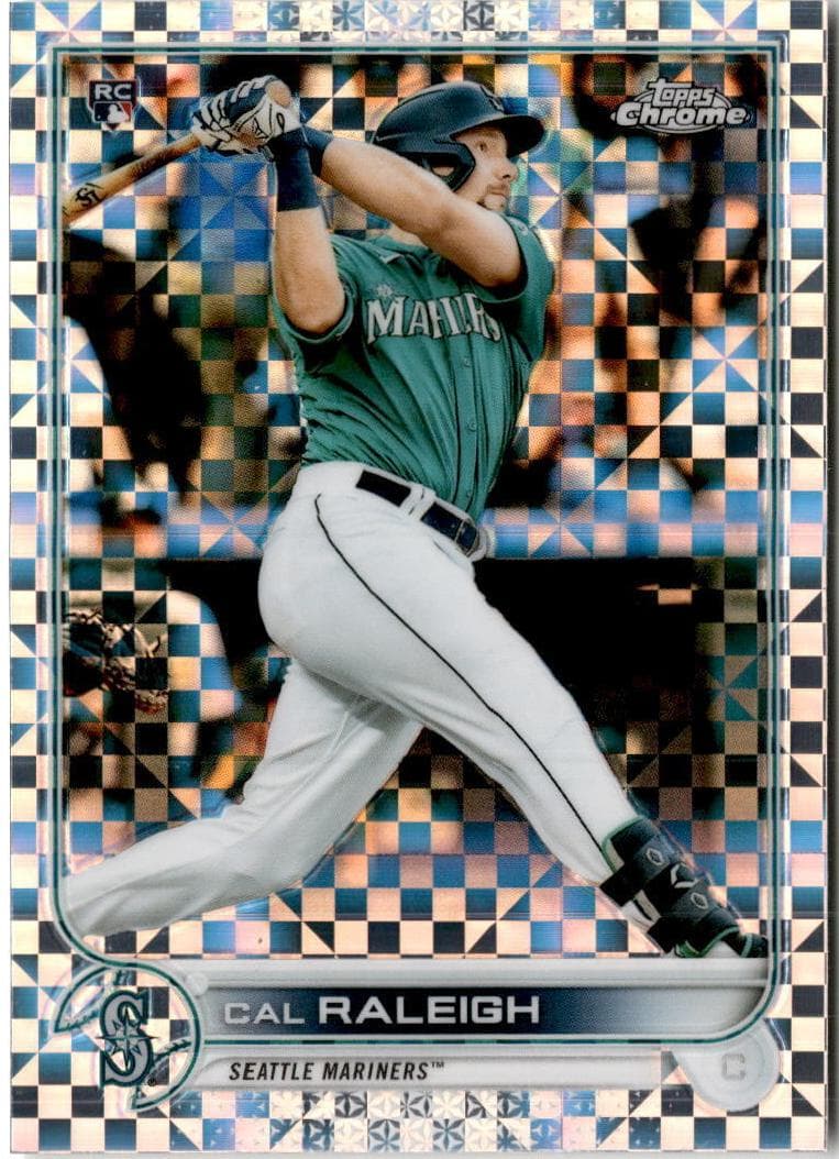 Cal Raleigh 2022 Topps Chrome rookie card