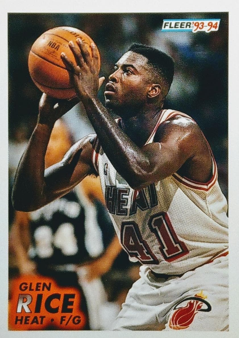 Glen Rice 1993 fleer Fleer