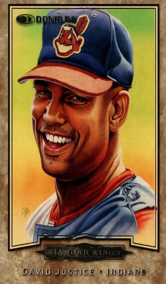 David Justice 1998 panini