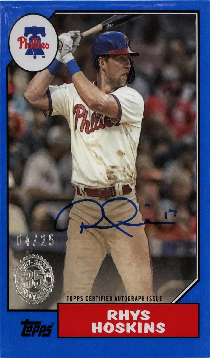 Rhys Hoskins 2022 topps