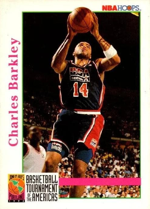 Charles Barkley 1992 panini