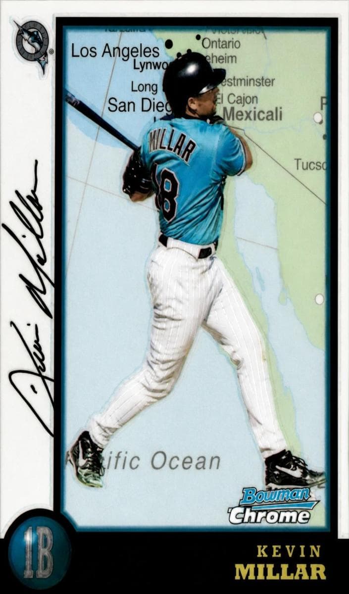 Kevin Millar 1998 bowman Bowman Chrome