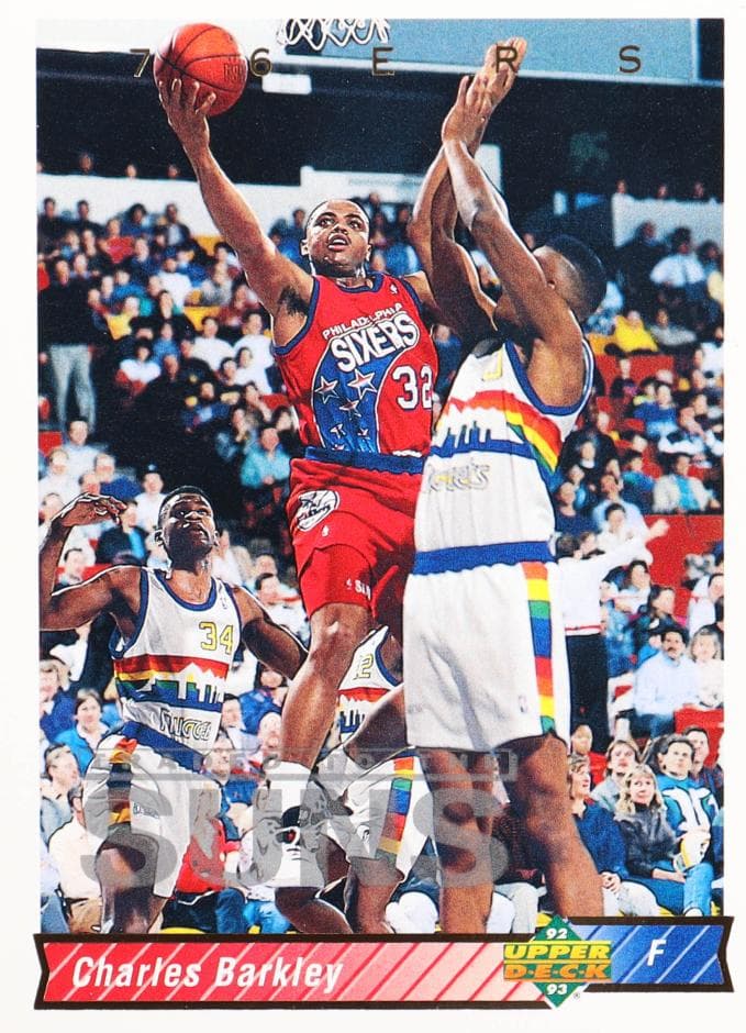 Charles Barkley 1992 upper-deck Upper Deck