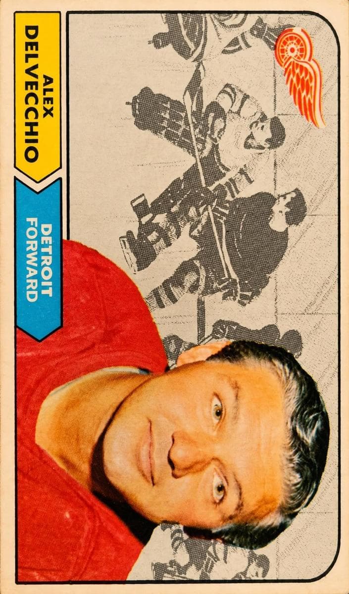 Alex Delvecchio 1968 topps O-Pee-Chee