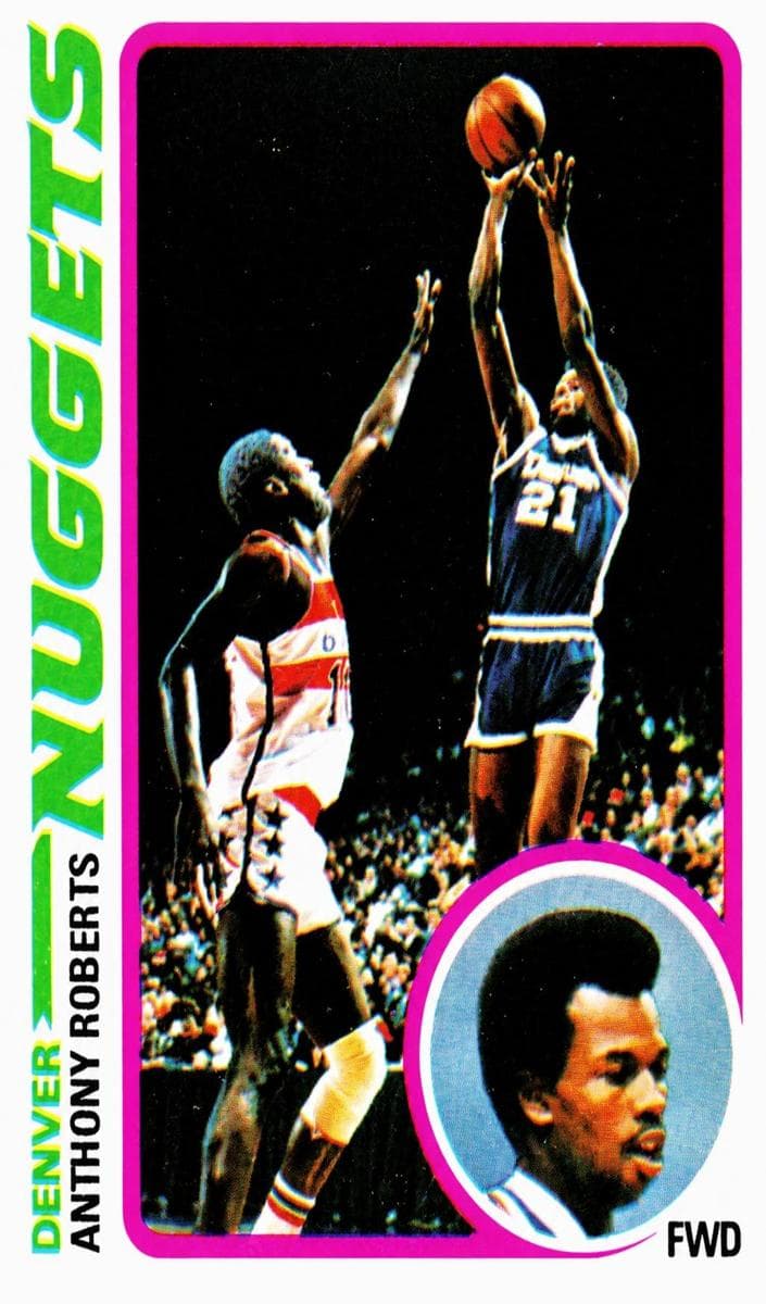 Anthony Roberts 1978 topps Topps
