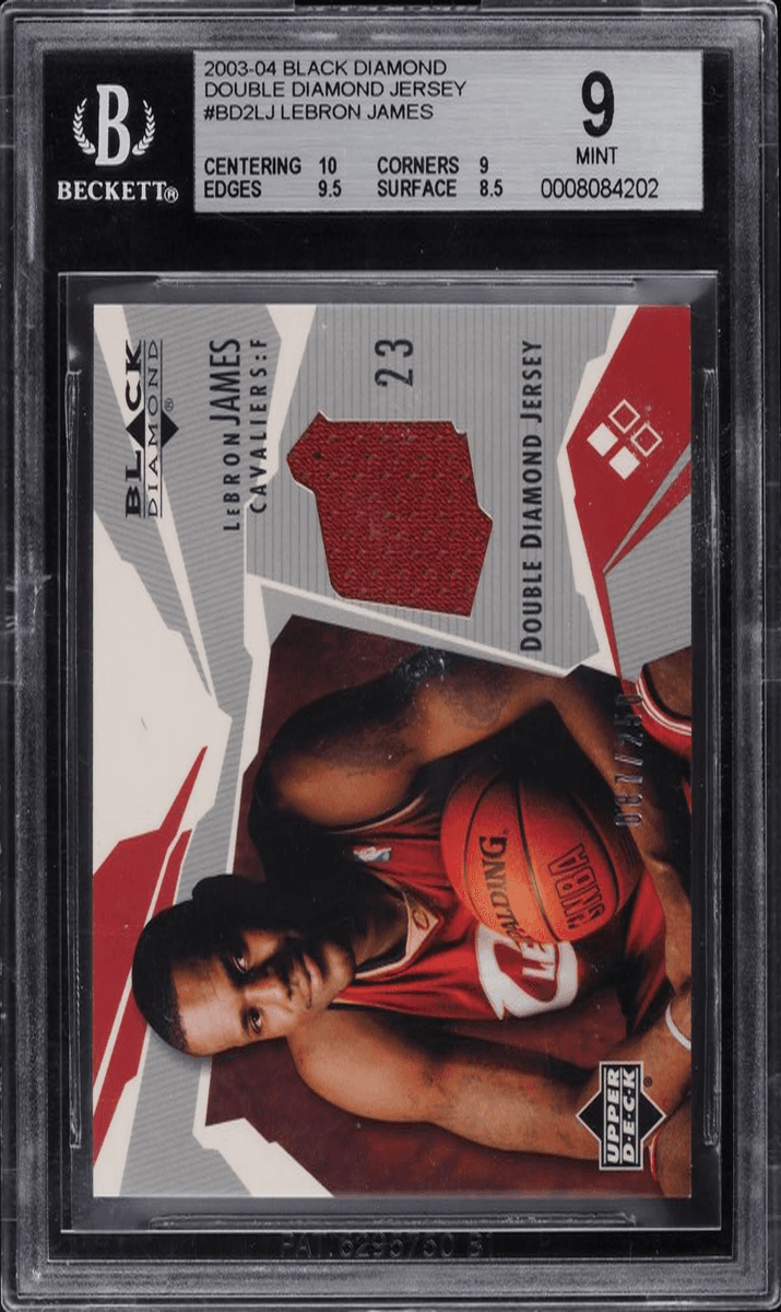 LeBron James 2003 upper-deck
