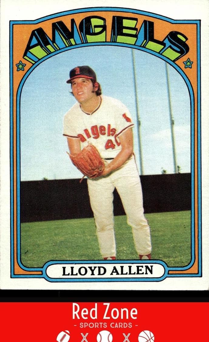 Lloyd Allen 1972 topps Topps