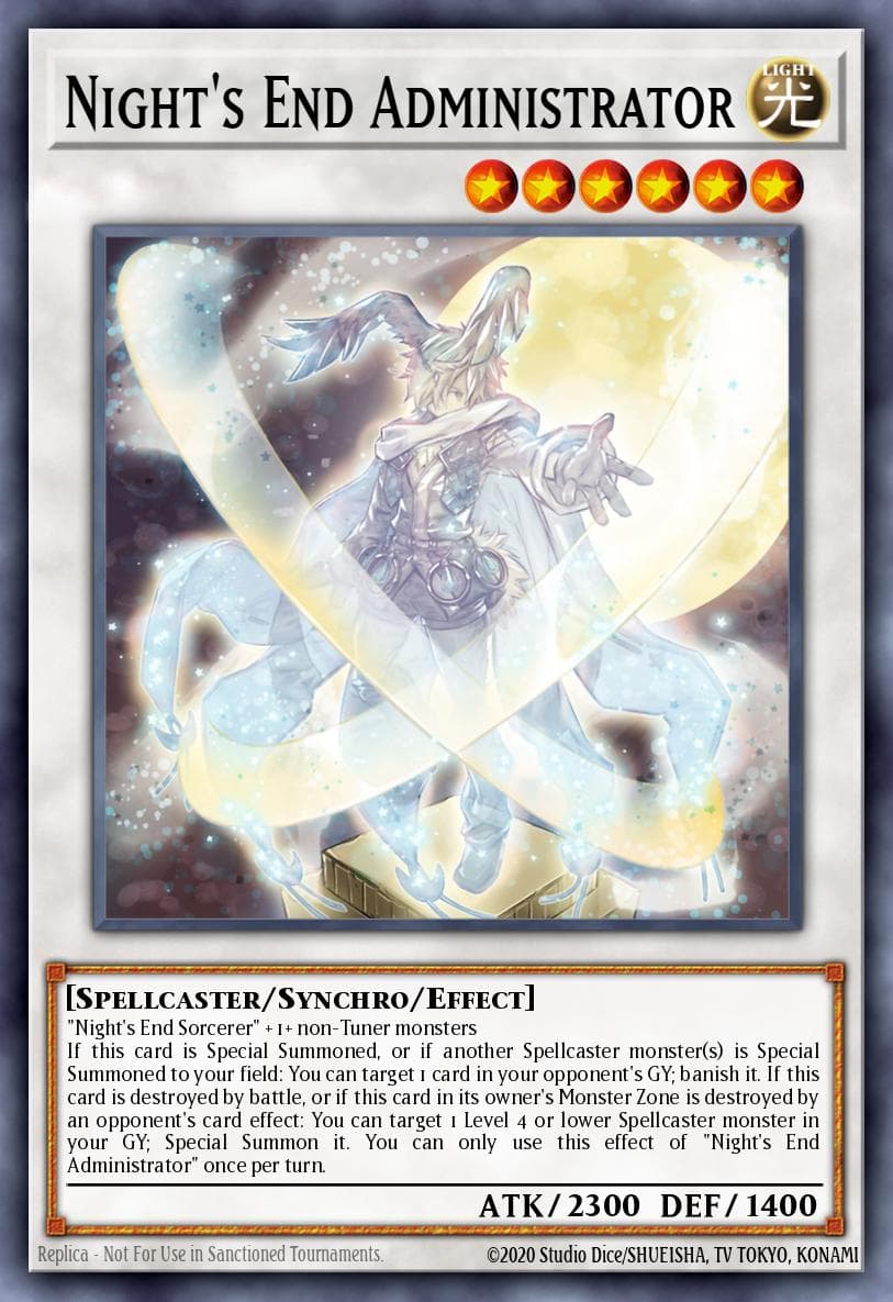 Night's End Administrator 2022 Yu-Gi-Oh! Japanese World Premiere Pack 2022