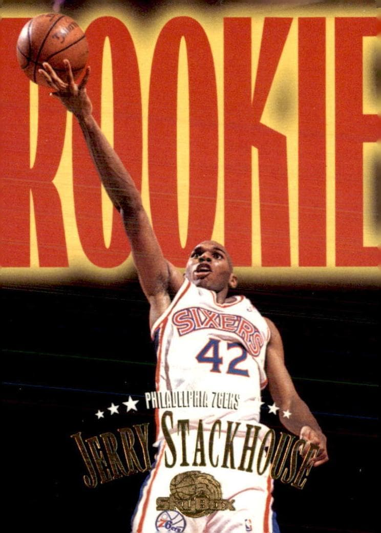 Jerry Stackhouse 1995 fleer SkyBox Premium