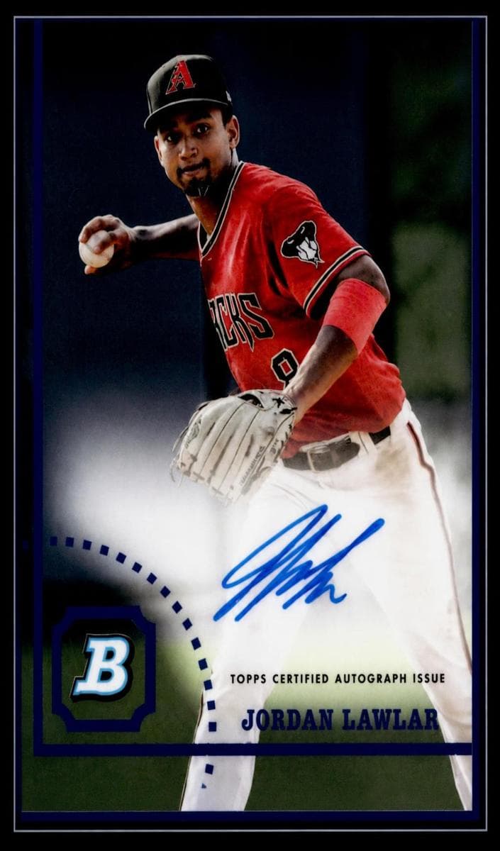 Jordan Lawlar 2022 bowman