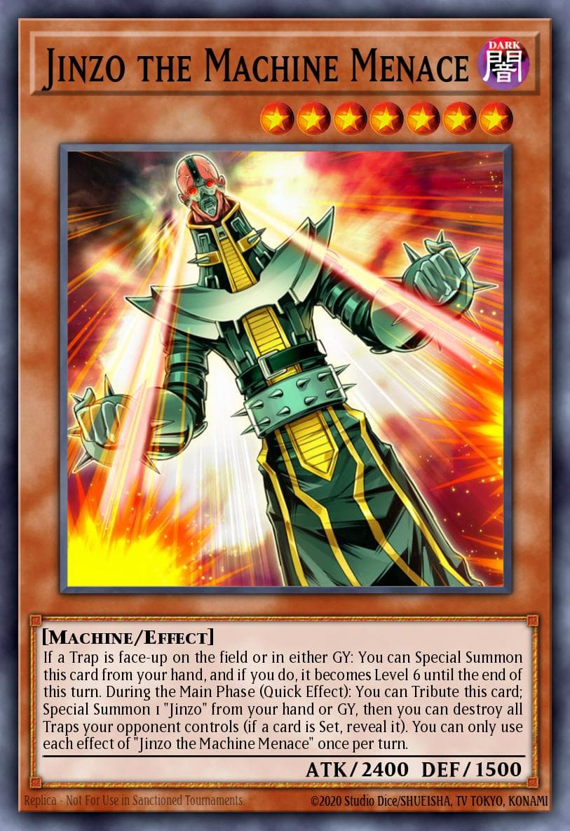 Jinzo the Machine Menace 2020 Yu-Gi-Oh! Legendary Duelists: Rage of Ra