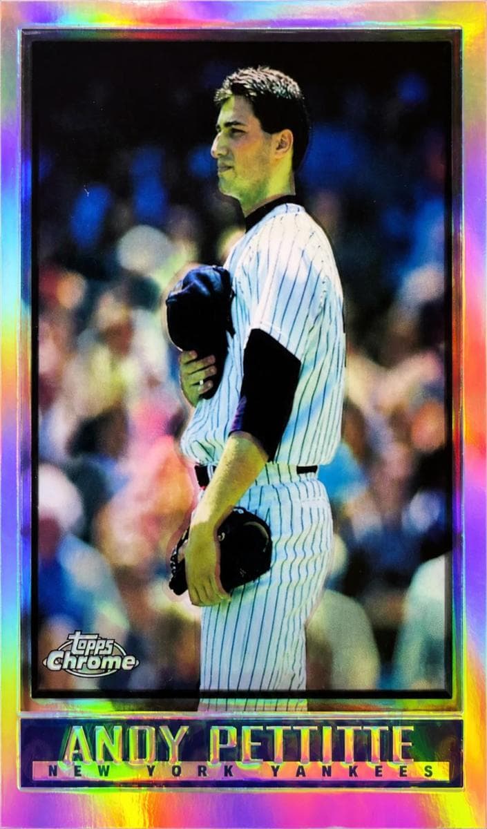 Andy Pettitte 1998 topps Topps Chrome