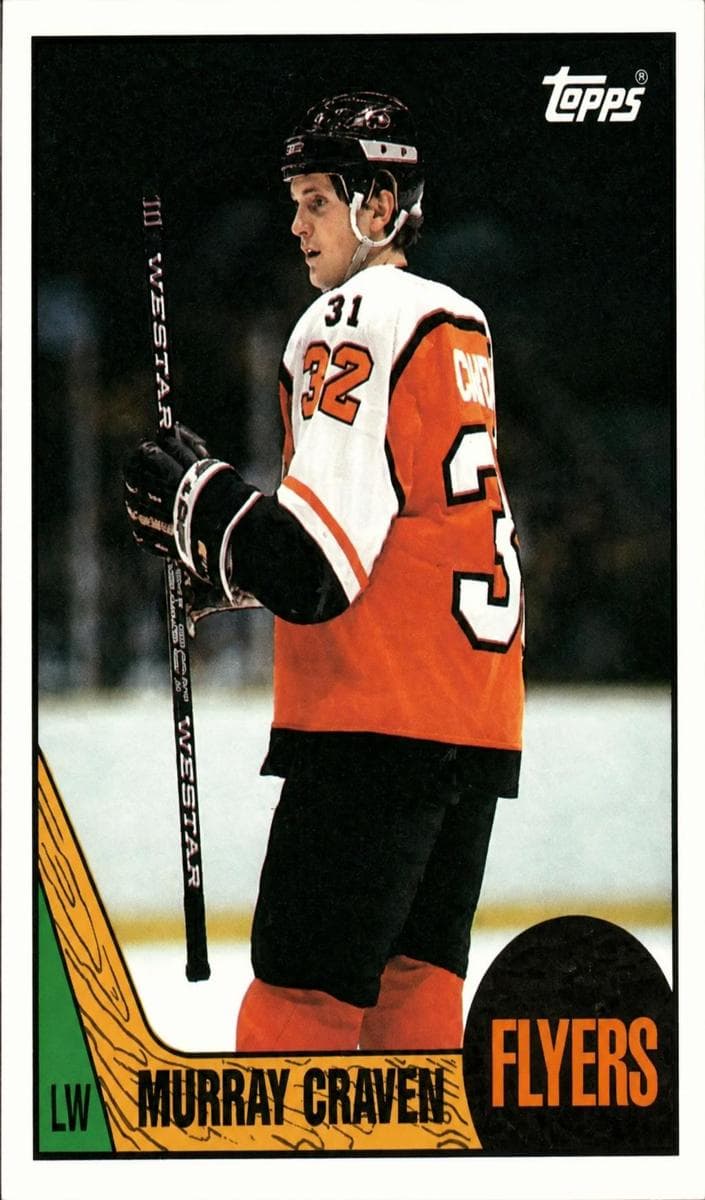 Murray Craven 1987 topps Topps