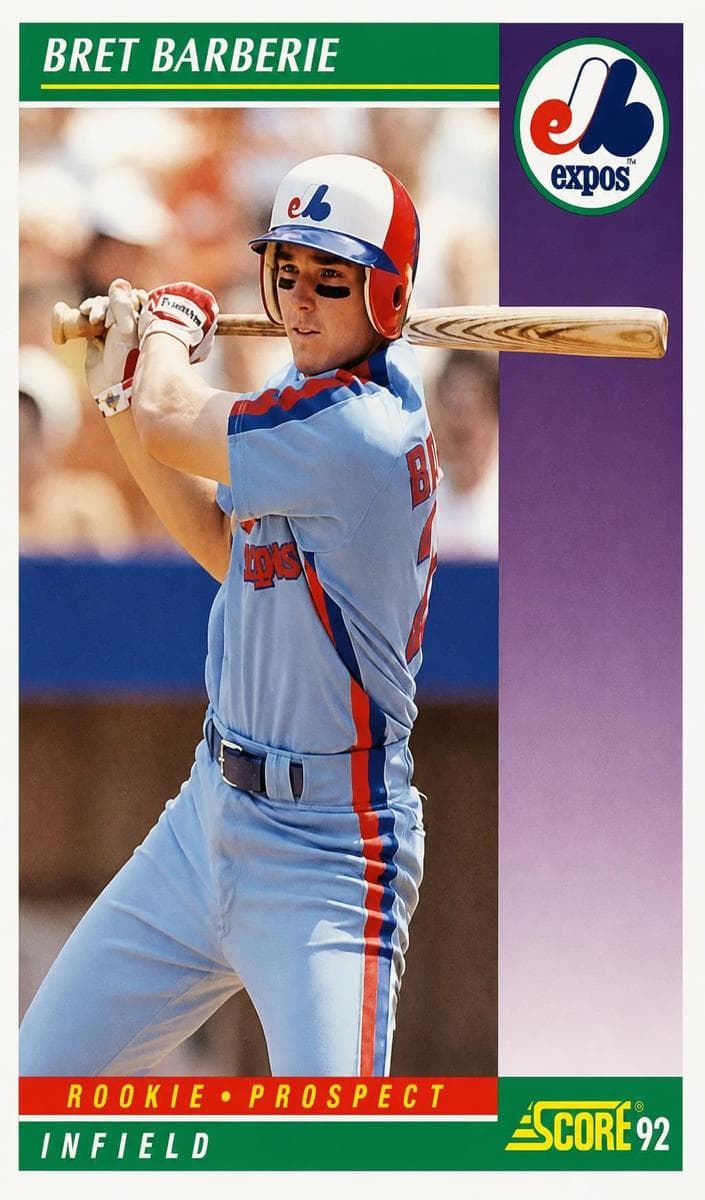 Bret Barberie 1992 panini