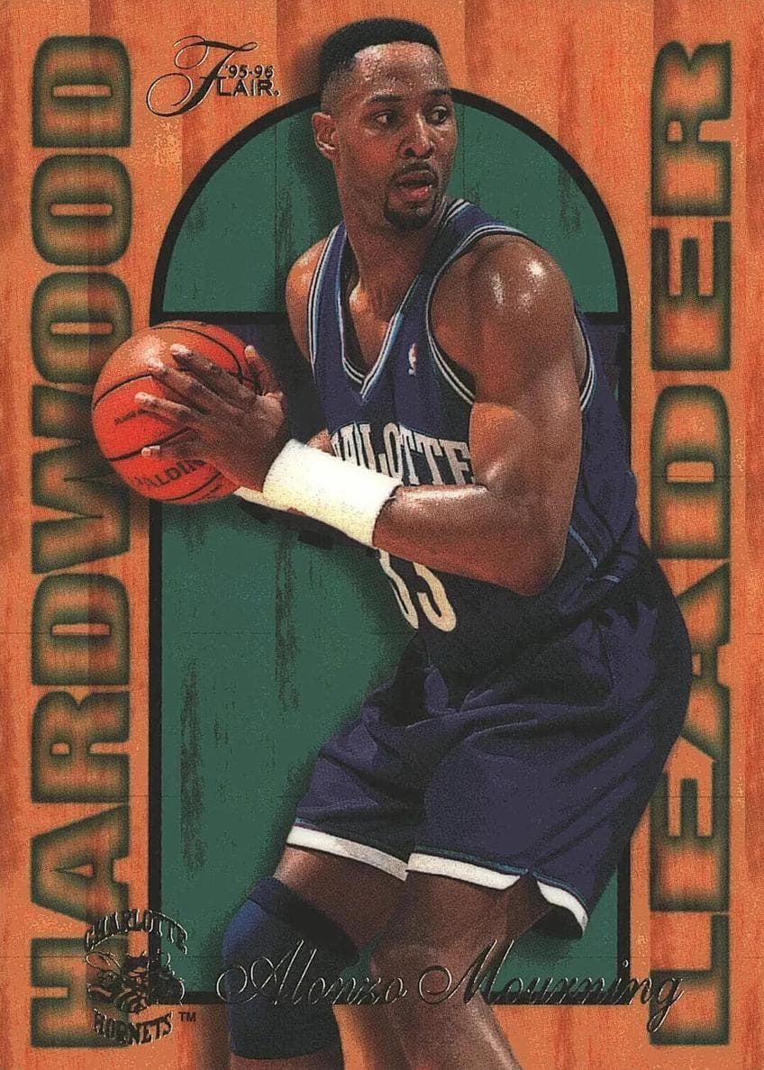 Alonzo Mourning 1995 fleer Fleer