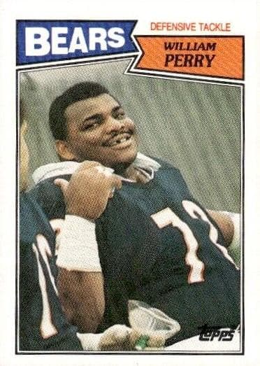 William Perry 1987 topps Topps