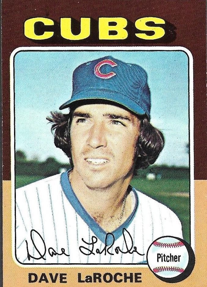 Dave LaRoche 1975 topps Topps