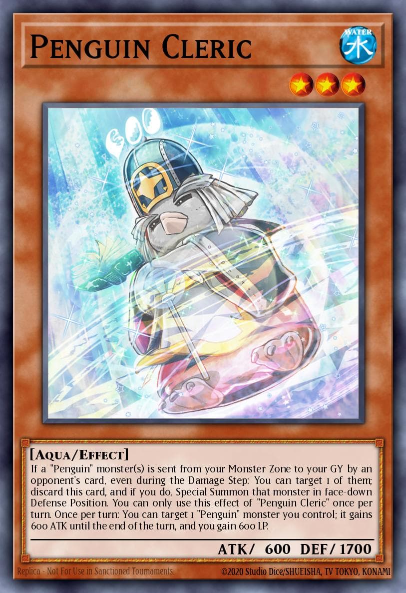 Penguin Cleric 2021 Yu-Gi-Oh! Japanese Burst of Destiny