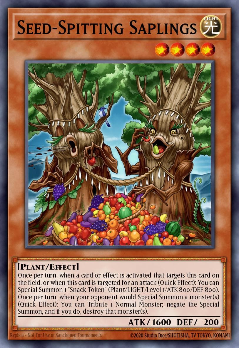Seed-Spitting Saplings 2023 Yu-Gi-Oh! Age of Overlord