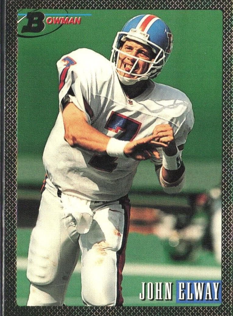 John Elway 1993 bowman
