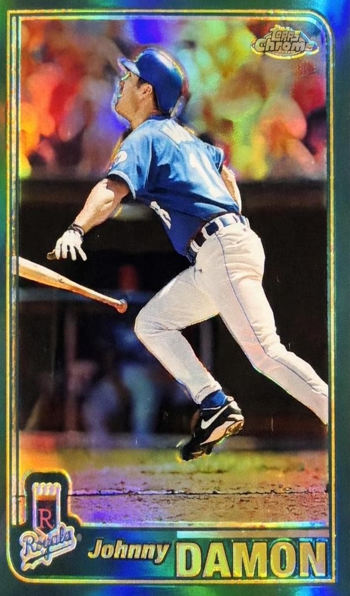 Johnny Damon 2001 topps Topps Chrome