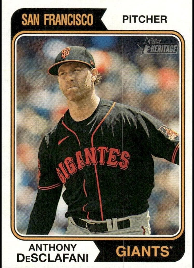Anthony DeSclafani trading card