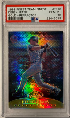 Derek Jeter 1999 unknown Finest