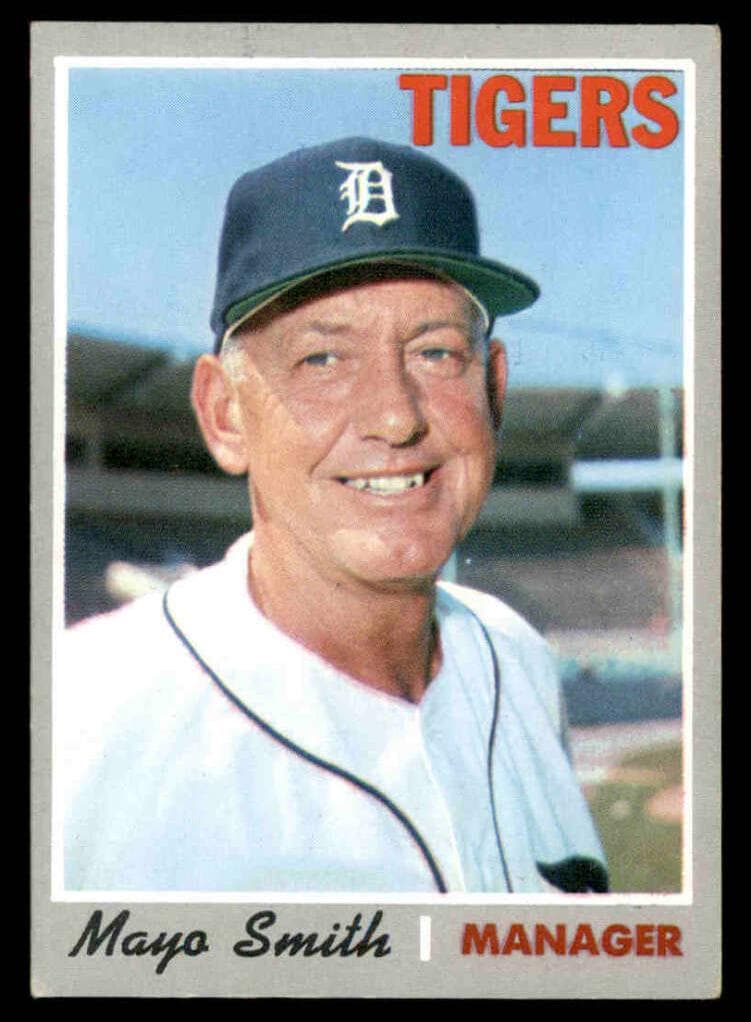 Mayo Smith 1970 topps Topps