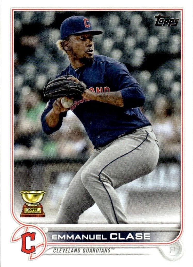 Emmanuel Clase 2022 topps Topps