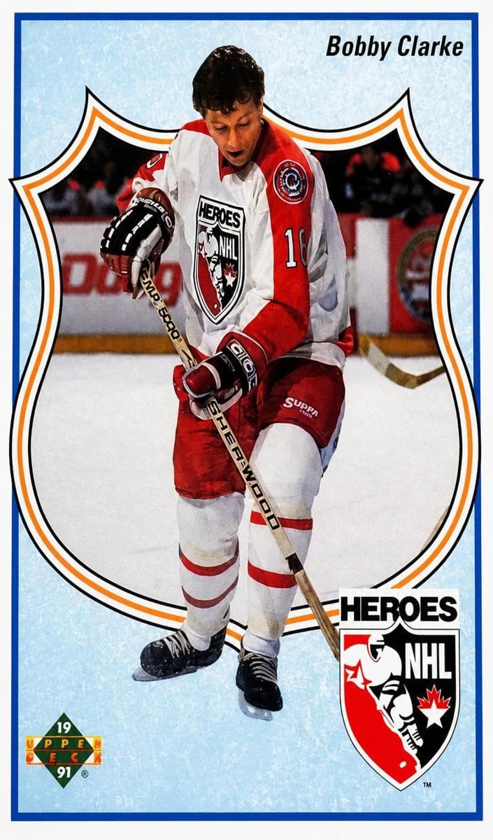 Bobby Clarke 1990 upper-deck Upper Deck