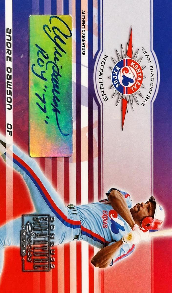 Andre Dawson 2003 panini