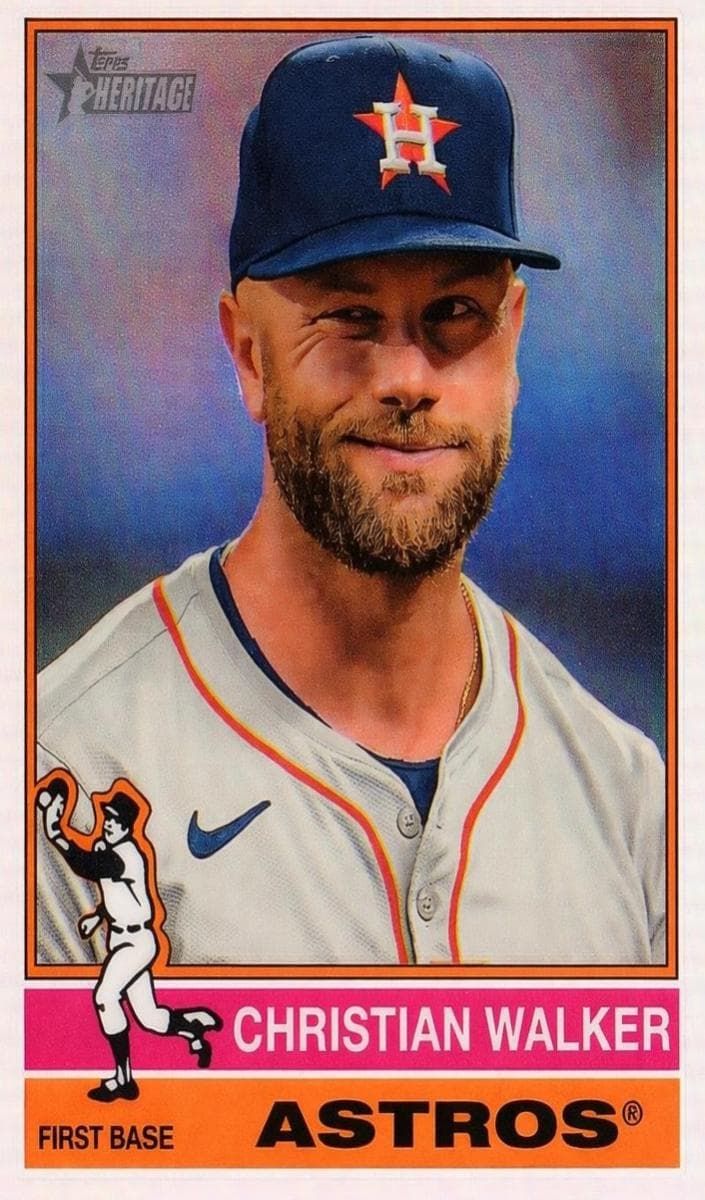 Christian Walker 2025 topps