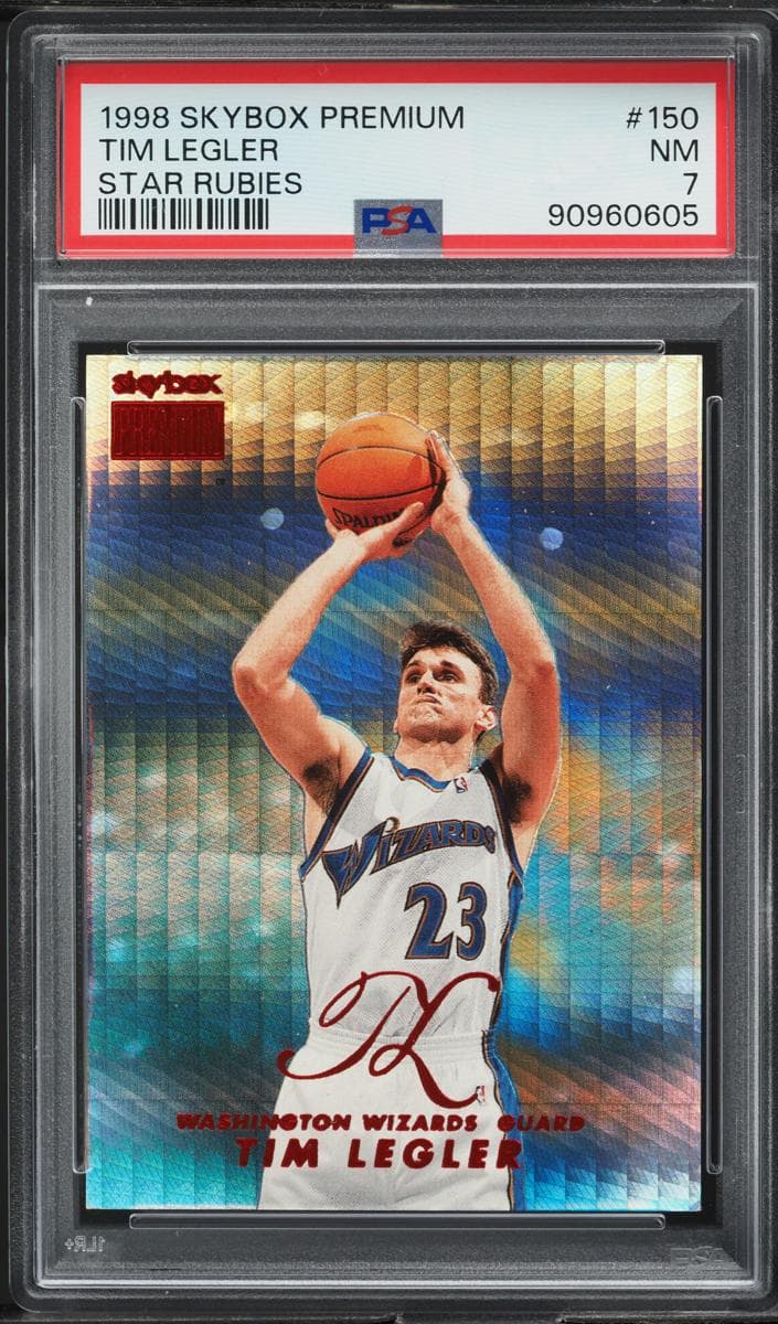 Tim Legler 1998 fleer SkyBox Premium