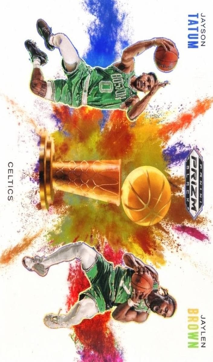 Jaylen Brown/Jayson Tatum trading card