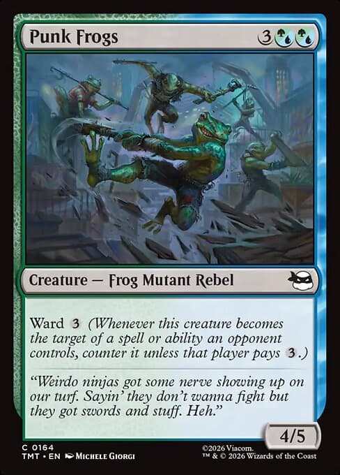 Punk Frogs 2026 Magic: The Gathering Teenage Mutant Ninja Turtles
