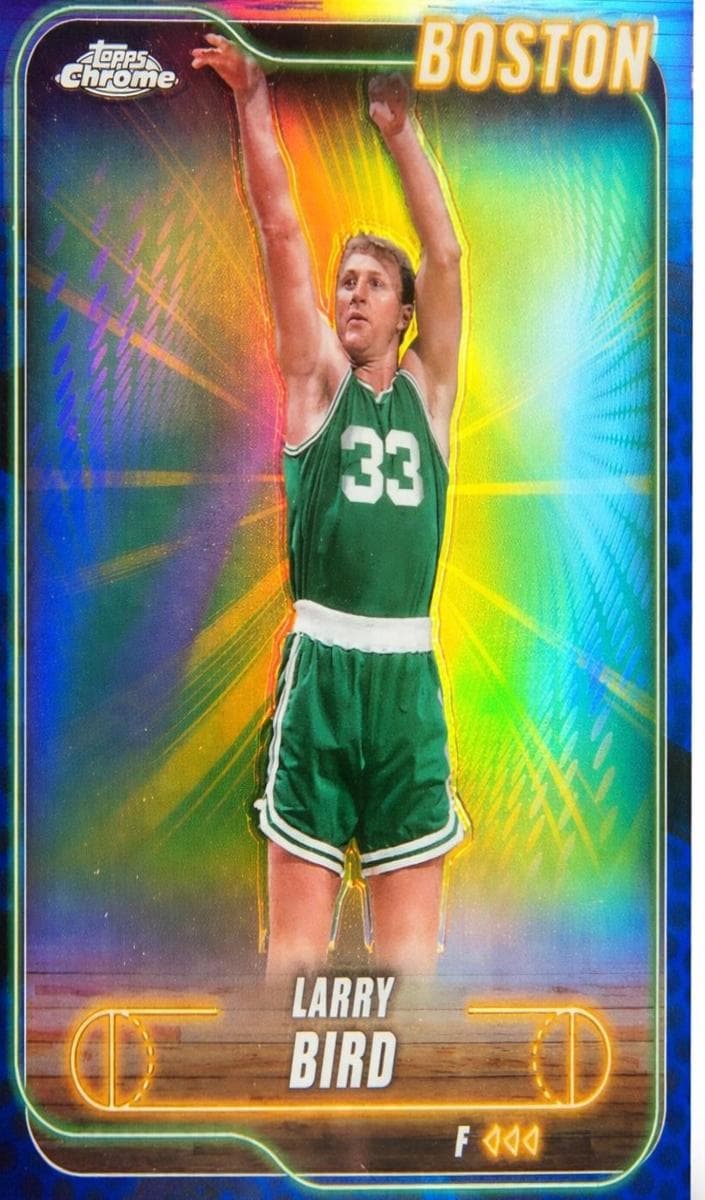 Larry Bird 2024 topps Topps Chrome