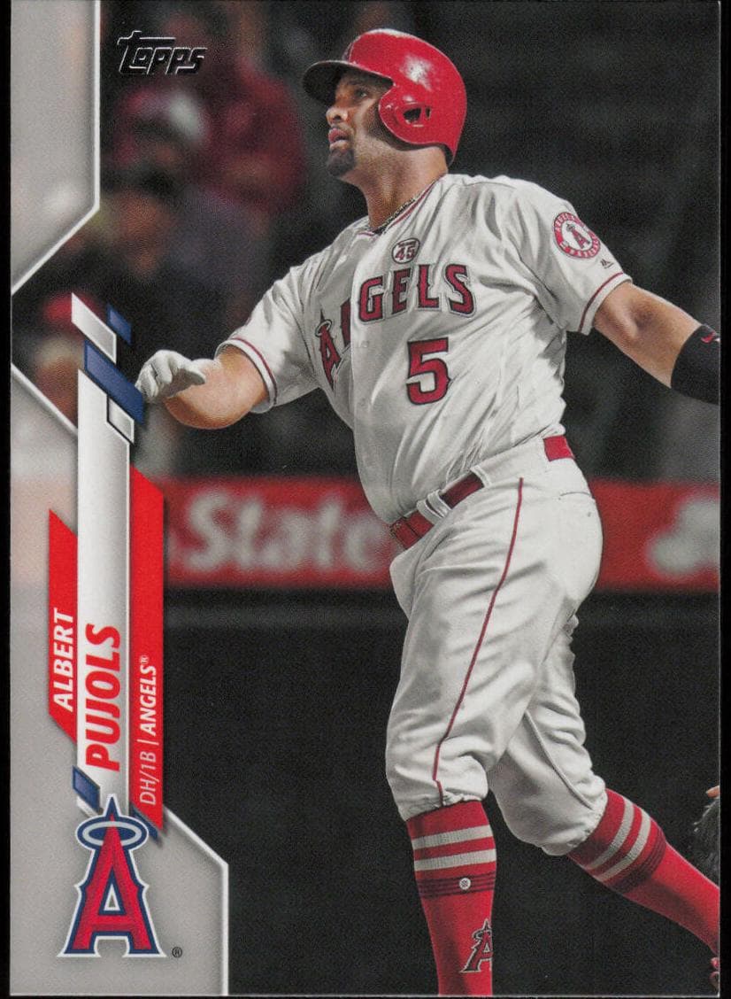 Albert Pujols 2020 topps Topps