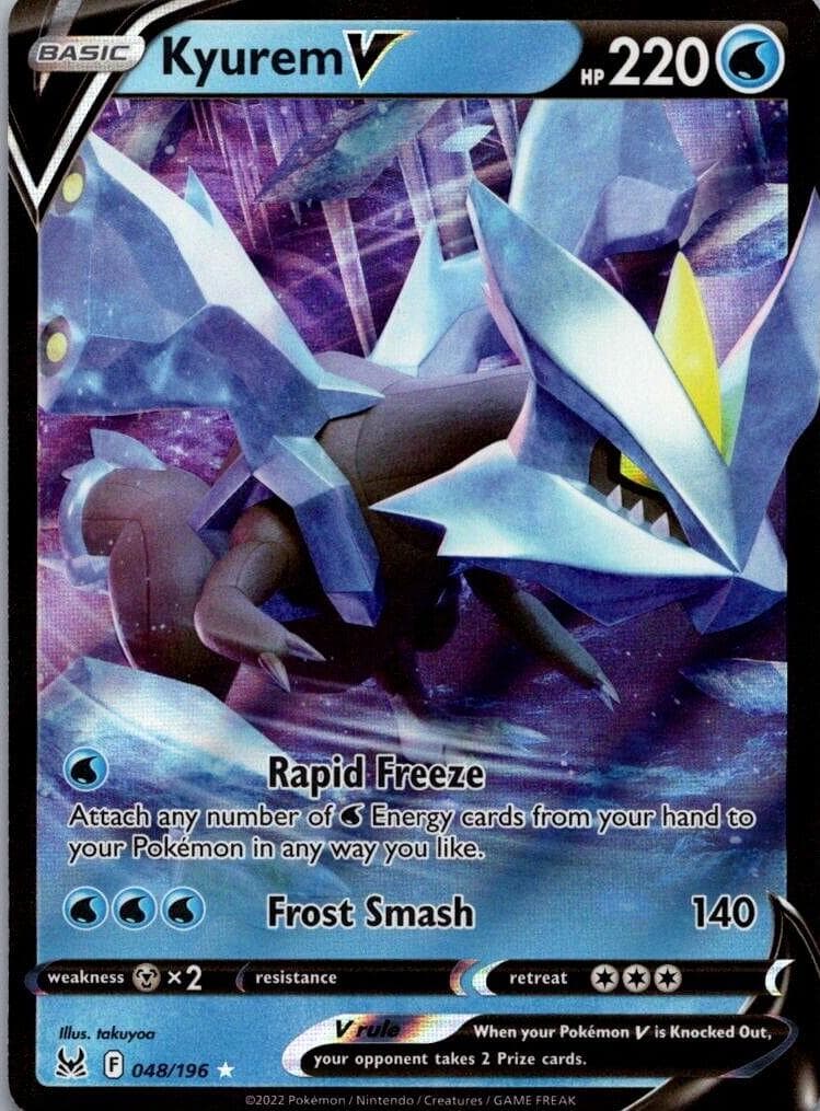 Kyurem V trading card