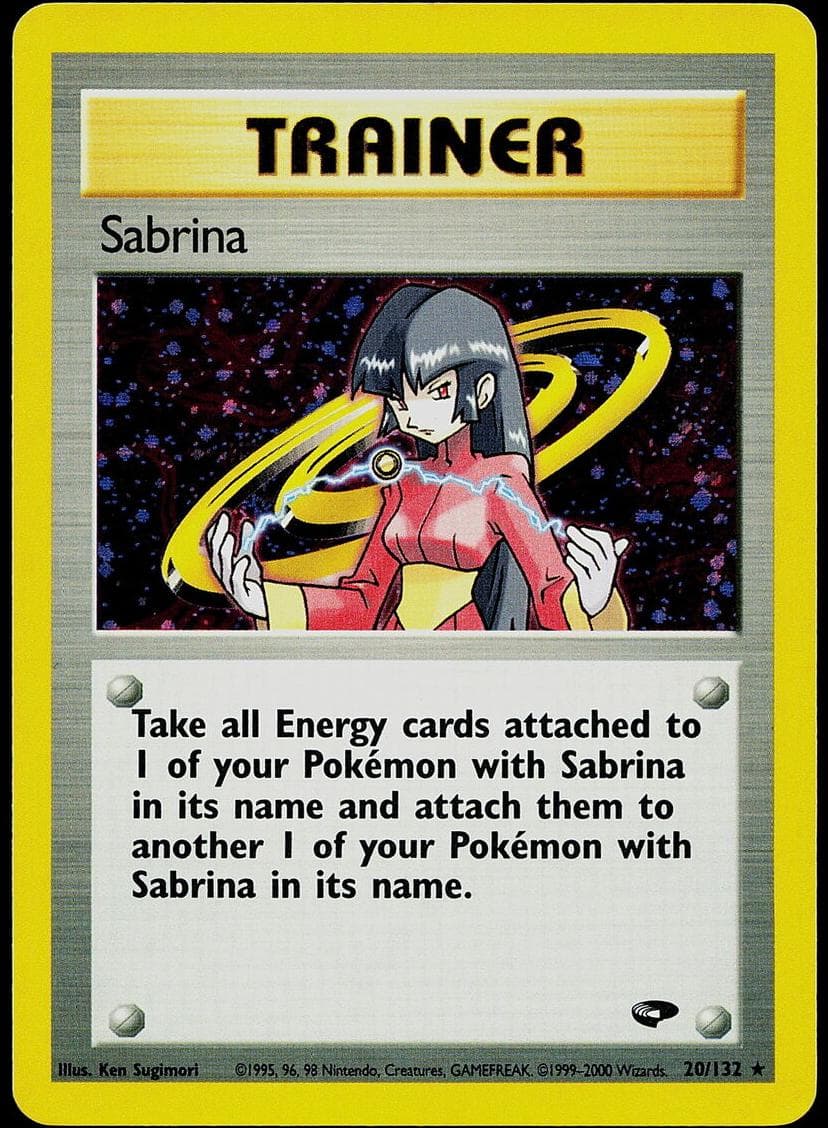 Sabrina trading card