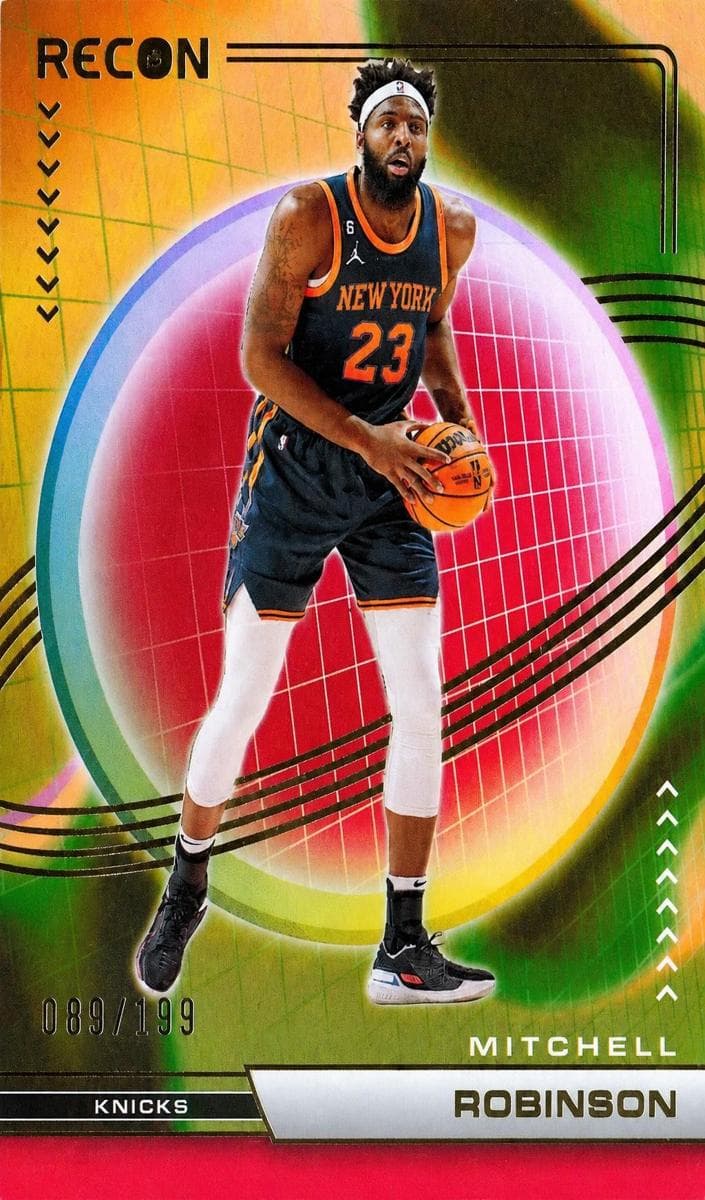 Mitchell Robinson 2022 panini Panini Recon