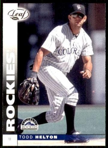 Todd Helton 2002 leaf Leaf