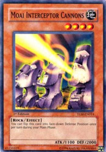 Moai Interceptor Cannons 2005 Yu-Gi-Oh! The Lost Millennium