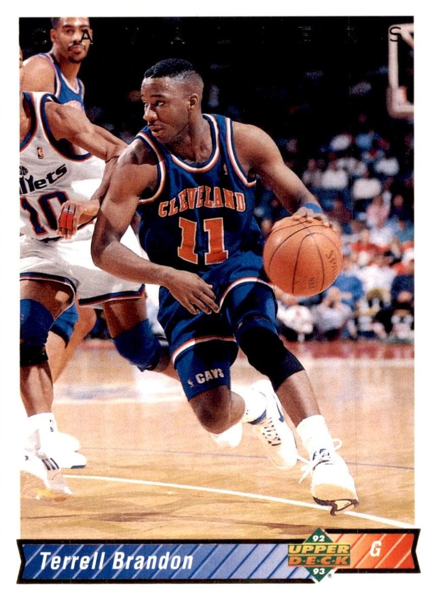 Terrell Brandon 1992 upper-deck Upper Deck