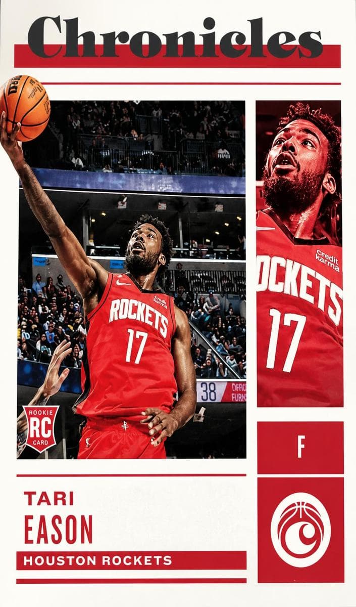 Tari Eason trading card