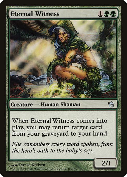 Eternal Witness 2020 Magic: The Gathering The List Reprints 5DN