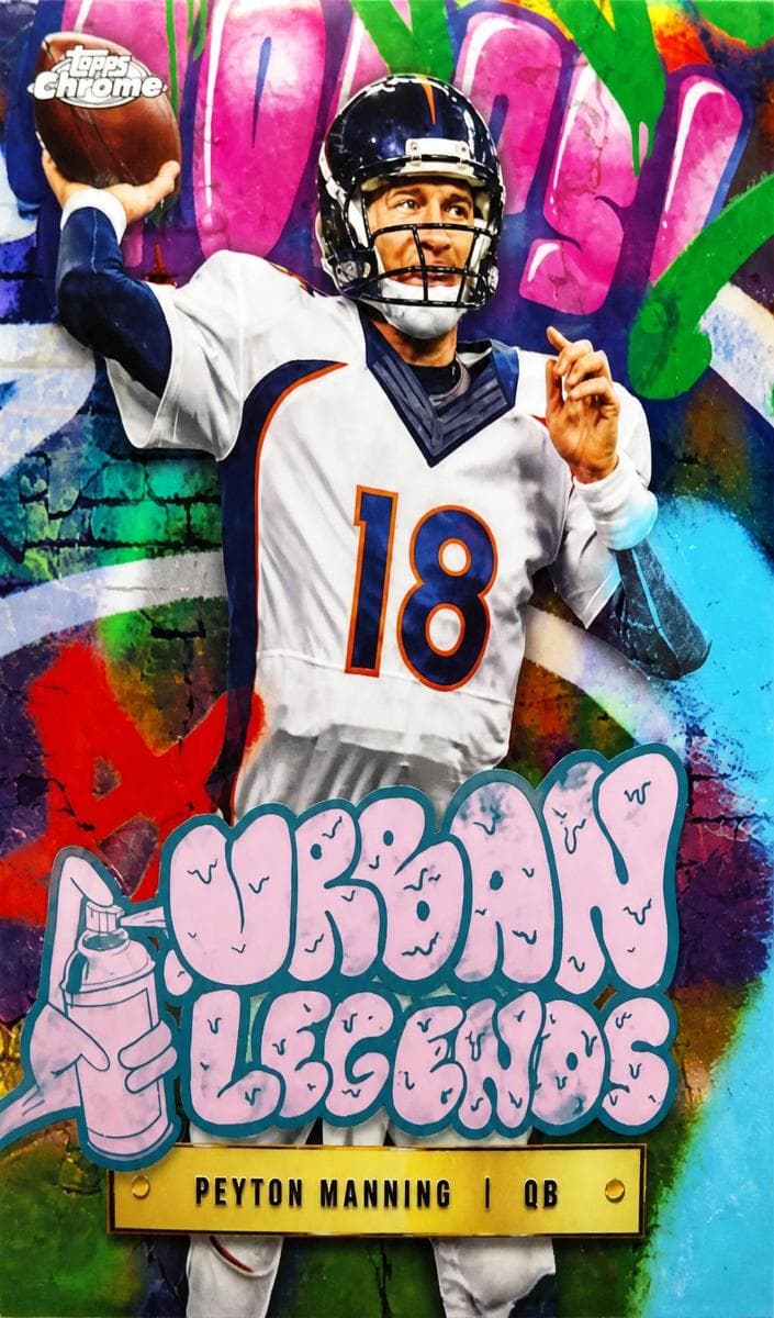 Peyton Manning 2024 topps Topps Chrome