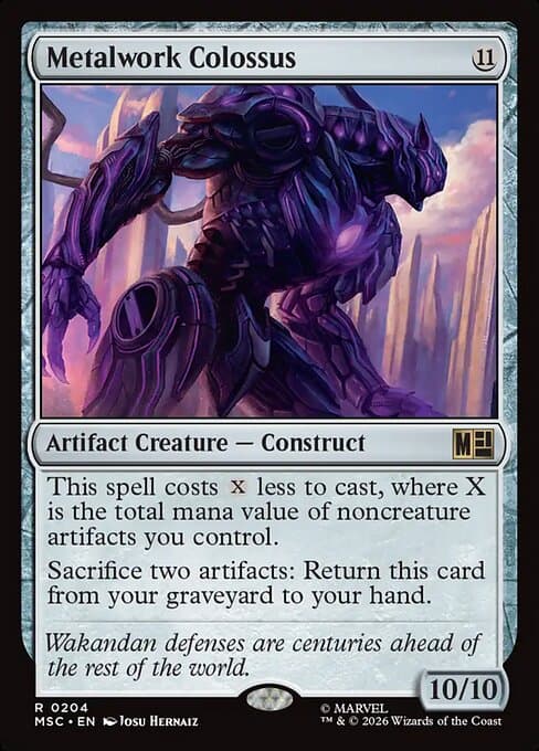 Metalwork Colossus #960