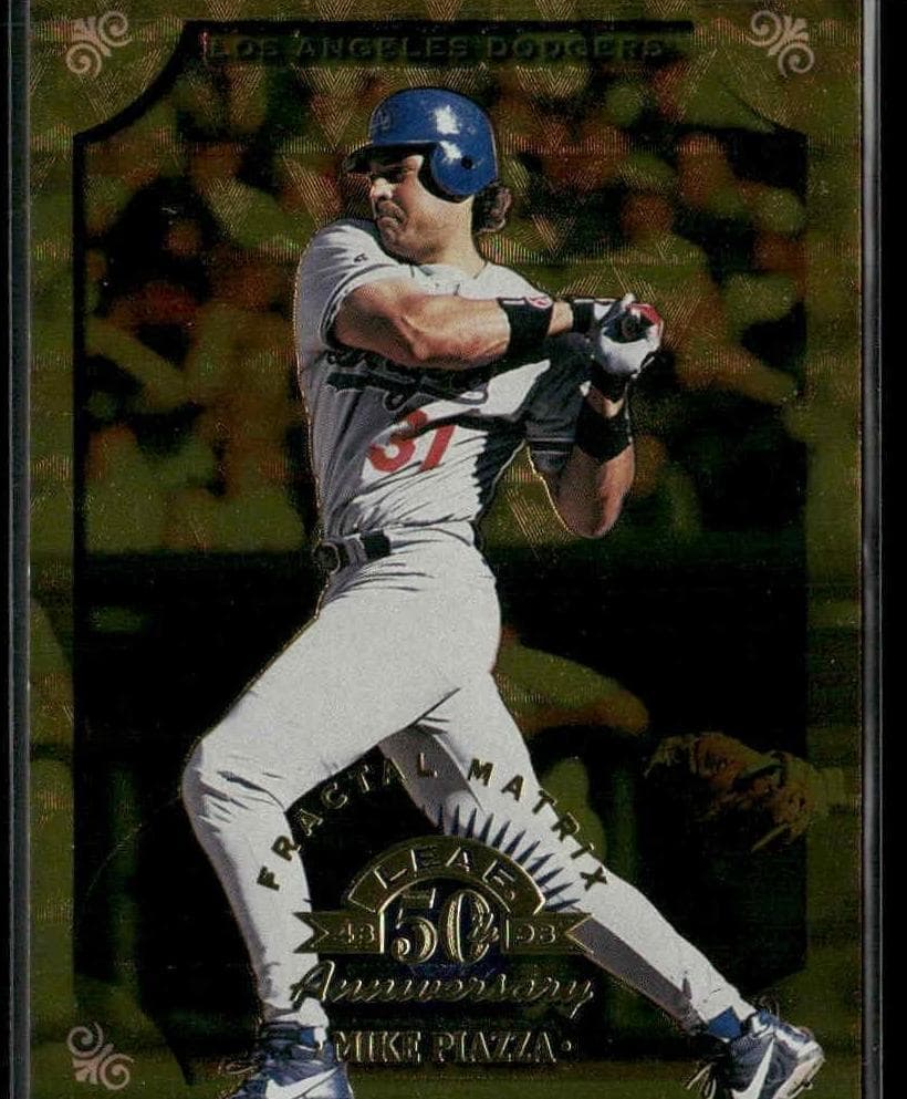 Mike Piazza 1998 leaf Leaf