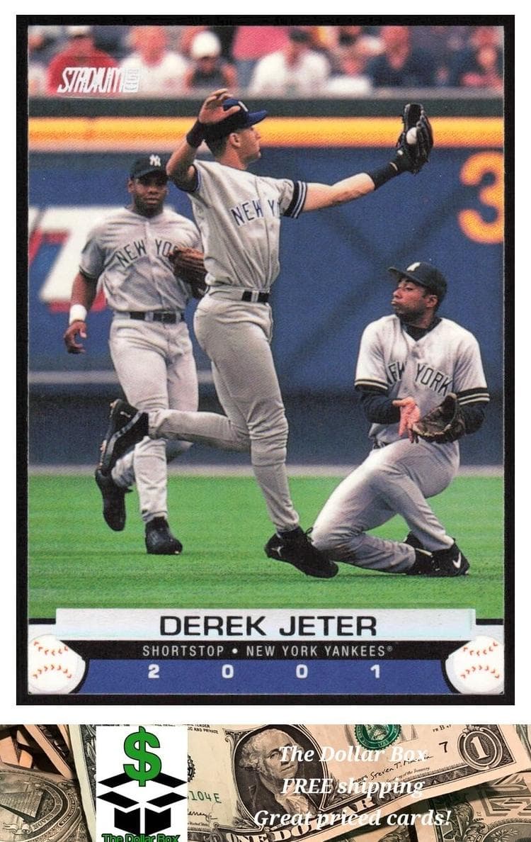Derek Jeter 2001 unknown Stadium Club