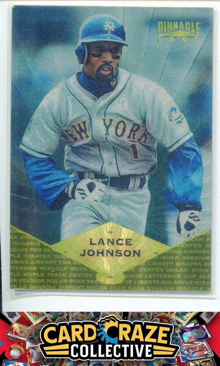Lance Johnson 1997 unknown Pinnacle